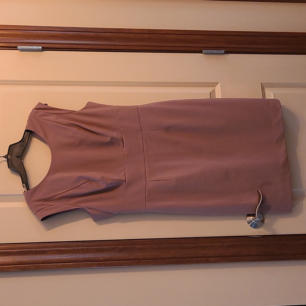 Women's size 14P Limited mauve work dress